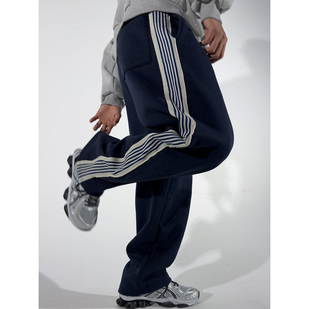 어나더 테이핑 기모 트레이닝 팬츠 남자 따뜻한 커플룩 데일리 빅사이즈 큰옷 트레이닝 도프룸 51,430원