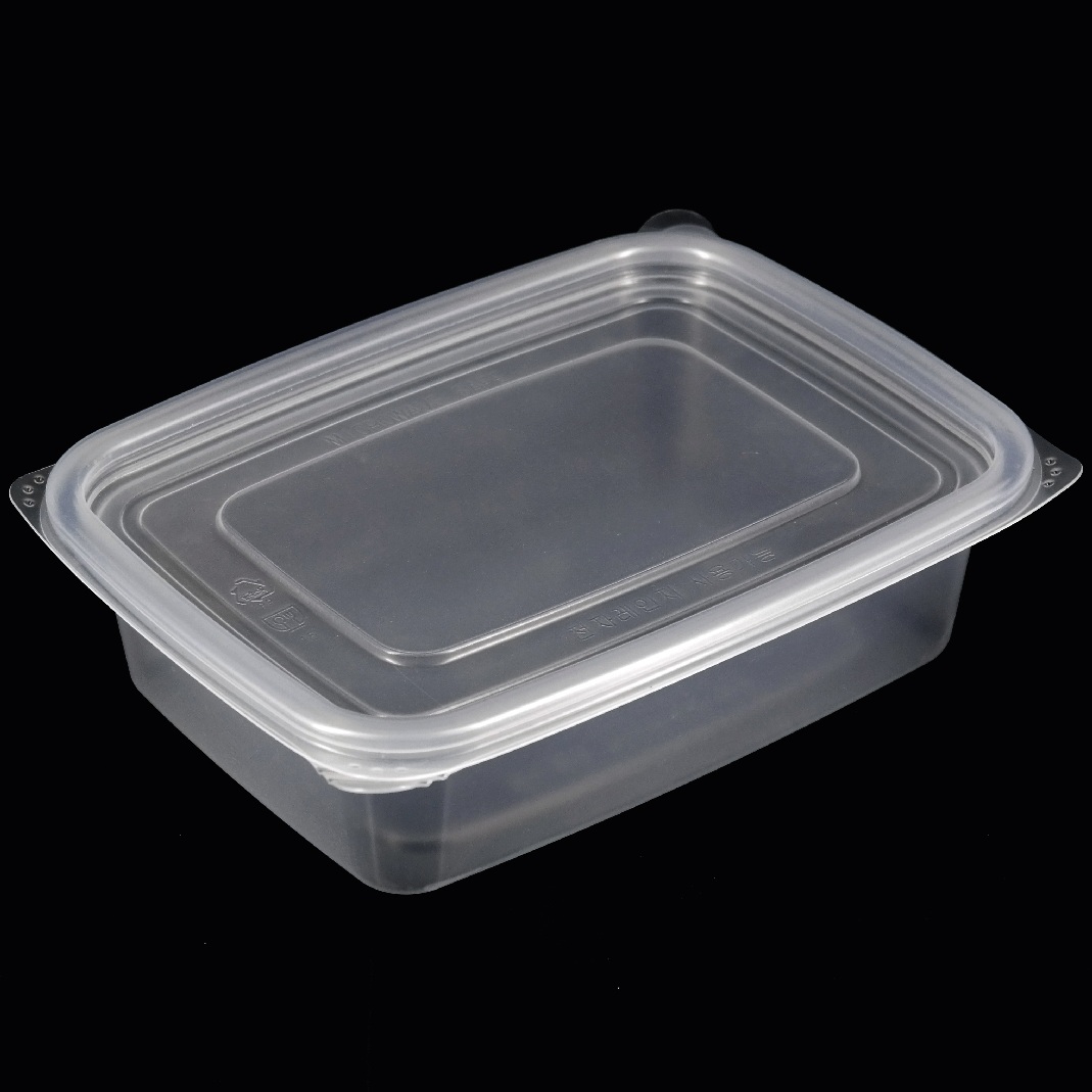 버디팩 PP 고강도 투명 사각용기 1000ml 밀폐용기 전자렌지 가능 25,500원