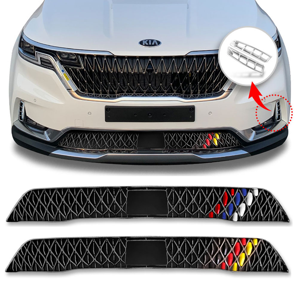 카니발 4세대 KA4 하단그릴+에어홀커버 set 25년 그래비티 호환불가 135,000원