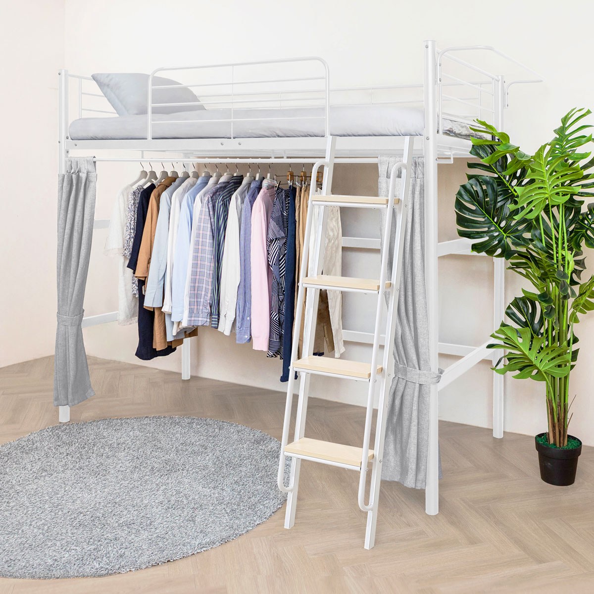 일루일루 이층벙커침대 모음전, 화이트 145,000원