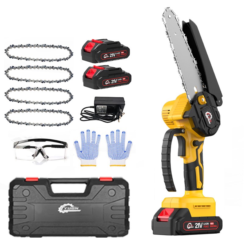 YUON 독일 15.24cm 무선 충전 전기 체인톱 미니 무선 전기톱, 1개 82,950원