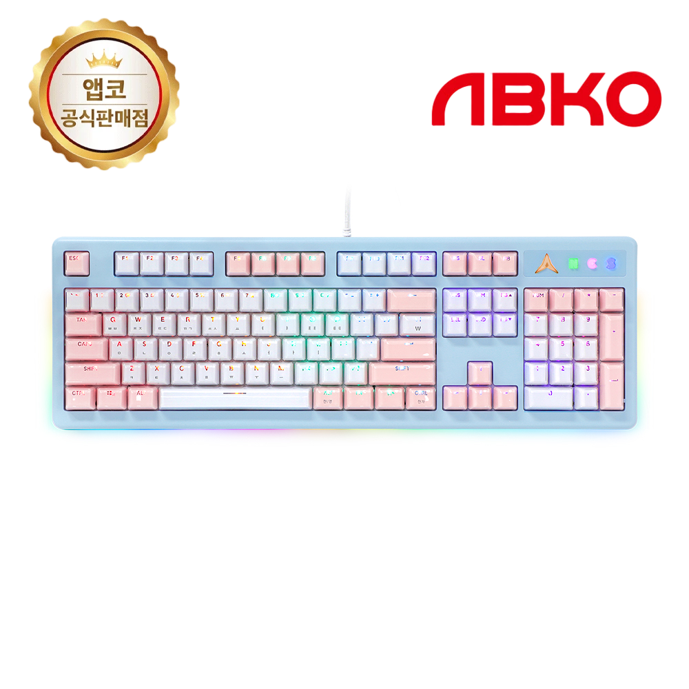 앱코 아이스큐브 옵티컬 게이밍 기계식 일반형 키보드 58,000원
