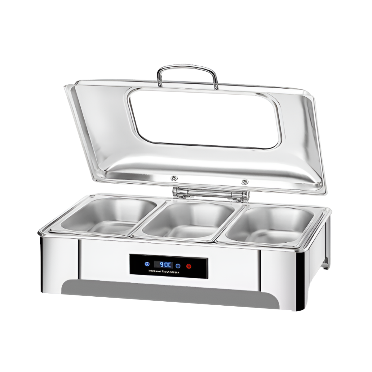 웜키퍼 안정적인 업소용 중탕기 전기 푸드 워머 뷔페 균일 보온 워머기 음식워머, 직사각형 9L 3단 192,000원