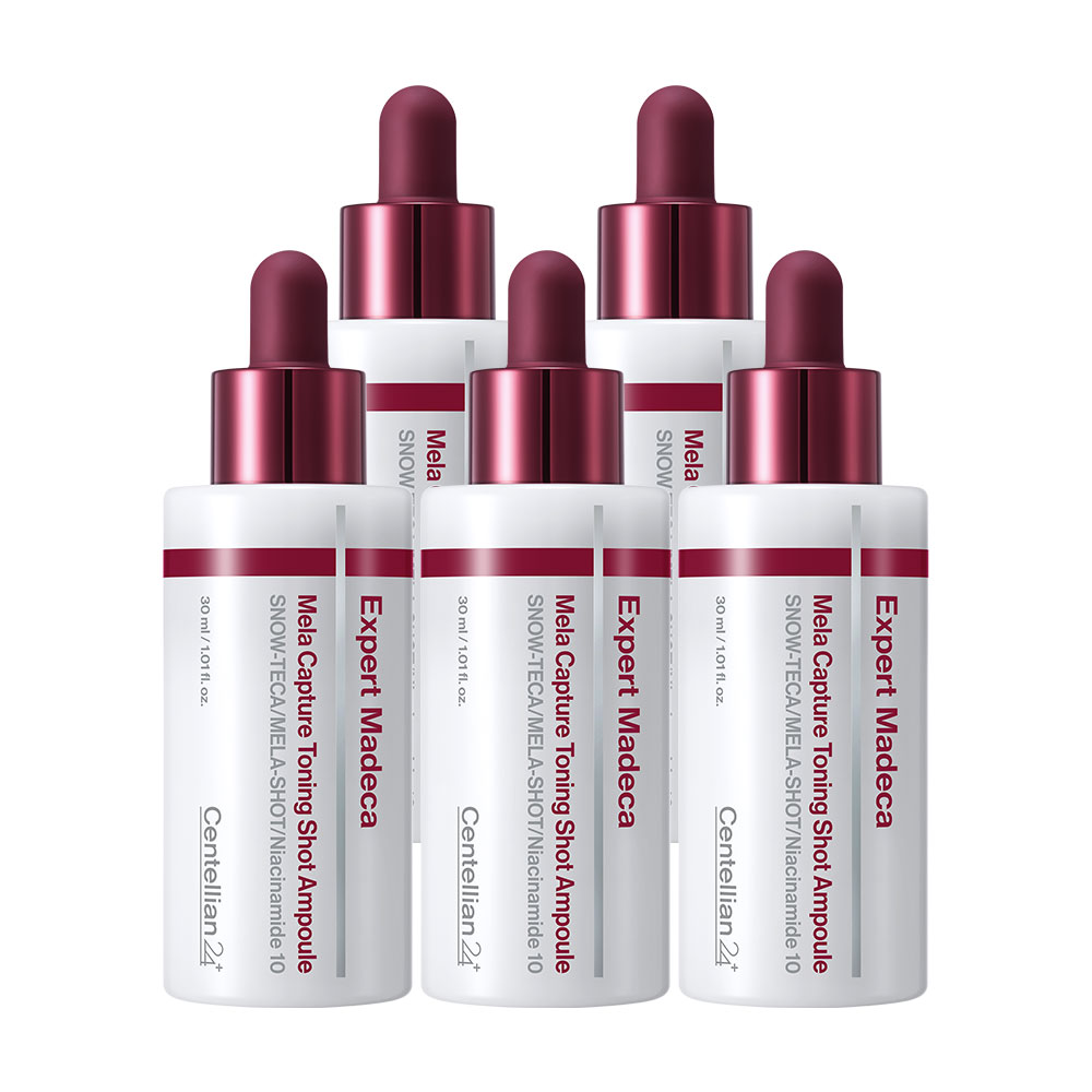 [최신상] 센텔리안24 엑스퍼트 마데카 멜라캡처 토닝샷 앰플, 5개, 30ml 129,500원