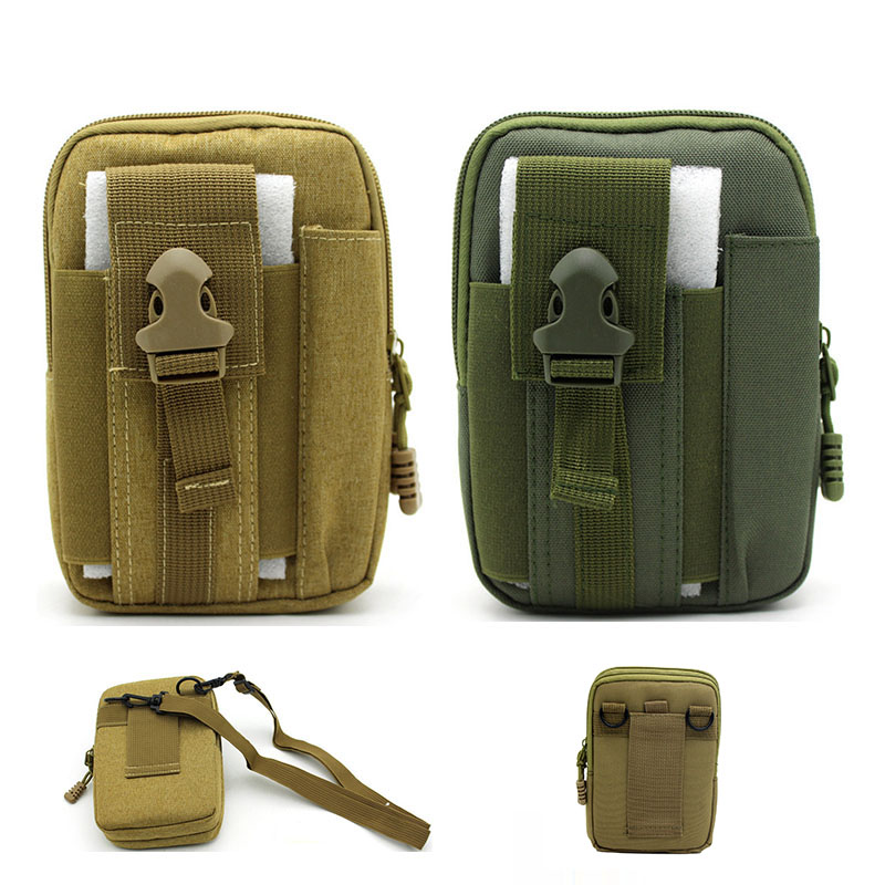 1+1 스마트폰허리가방 어깨줄가방 허리파우치 스마트폰 벨트파우치 등산 허리가방 힙색 웨이스트백 핸드폰가방, 카키색,녹색 12,250원