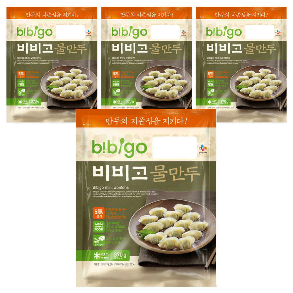 비비고 물만두, 370g, 4개 17,960원