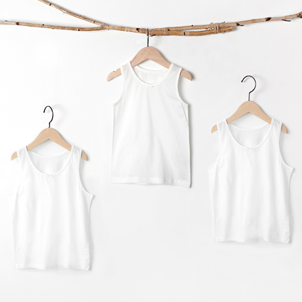 유니프랜드 여아용 오가닉 백물 런닝 3p 11,900원