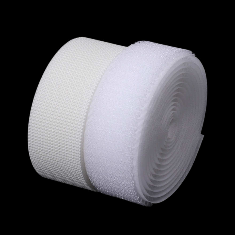 코히모 재봉형 비접착식 벨크로 찍찍이 롤 암수 세트 200 x 3 cm 5W0626, 화이트, 1개 3,200원