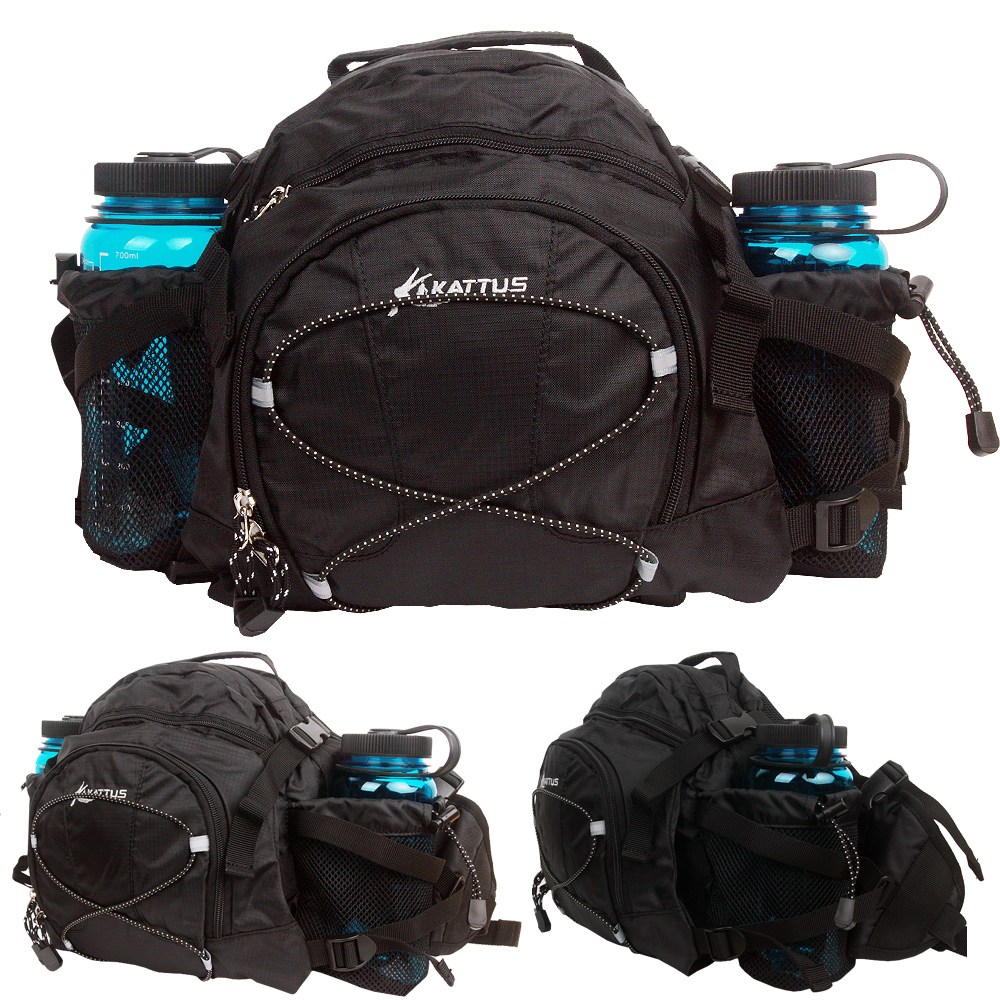 카투스 정품 15리터 힙색 배낭 남자슬링백 등산배낭 등산가방 벨트식힙색, 블랙 38,900원
