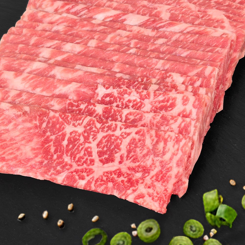 바비큐브 초밥용 소고기 와규 슬라이스 600g, 600g, 1개 52,500원