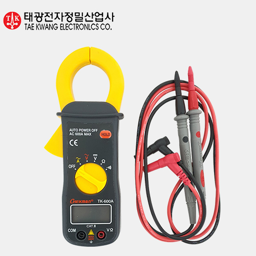 책임툴 태광 디지털 클램프 테스터 TK-600A 테스터기 43,260원
