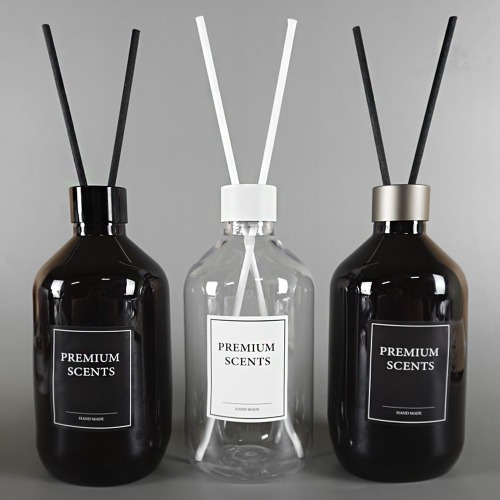 캔들아이 플라스틱 라운드돔 디퓨저용기 500ml, 브라운 1,200원