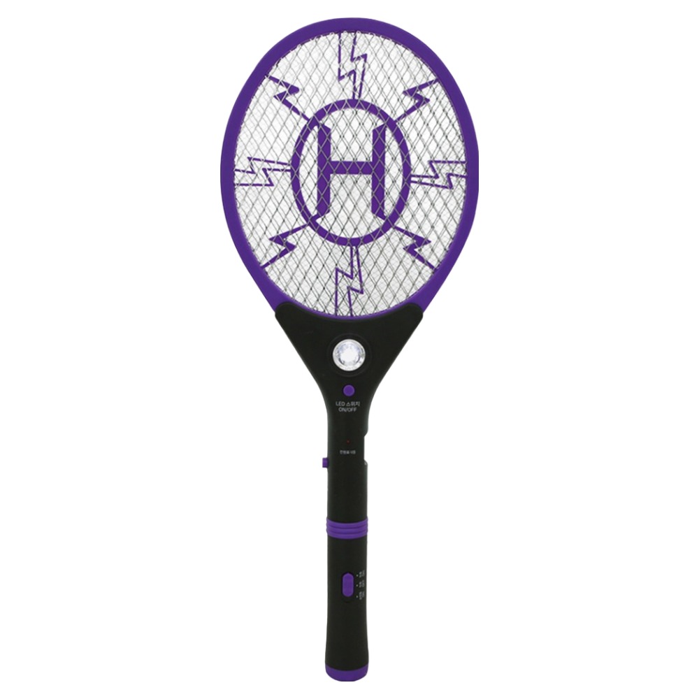 한일 충전식 전기 모기채, 퍼플 14,900원