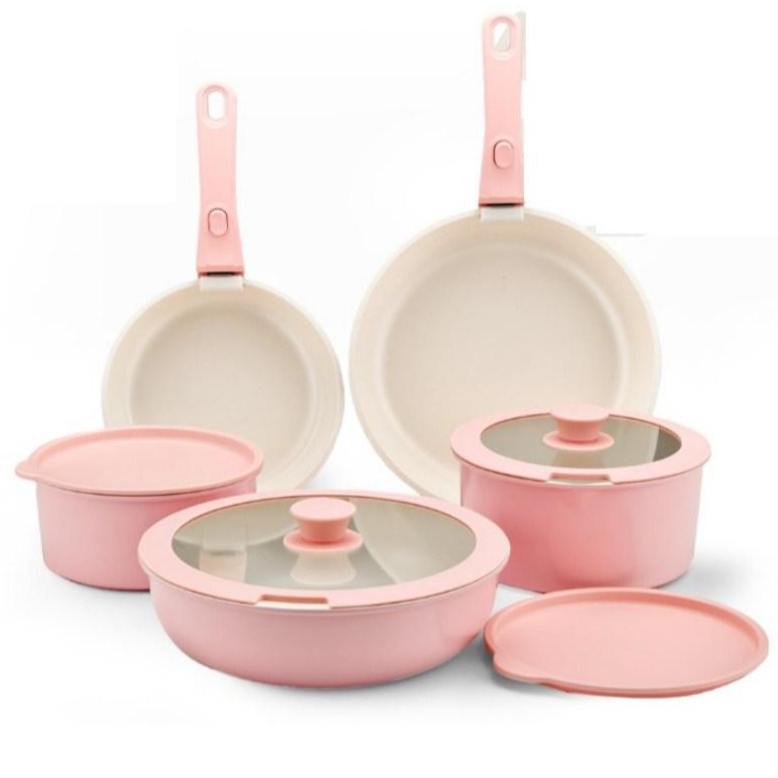 미츠키 후라이팬 냄비 세트 인덕션용 탈부착식 손잡이 146,800원