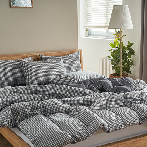 국내제작 보들보들 체크 극세사 밍크이불 60,500원
