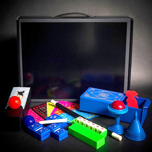 과학마술 비기너 매직키트 마술입문 초보마술도구세트 효과좋은마술용품<총 8종 구성 = 마술사가방 + 7종 마술소품> 마술봉 요술팡팡, 1개 16,500원