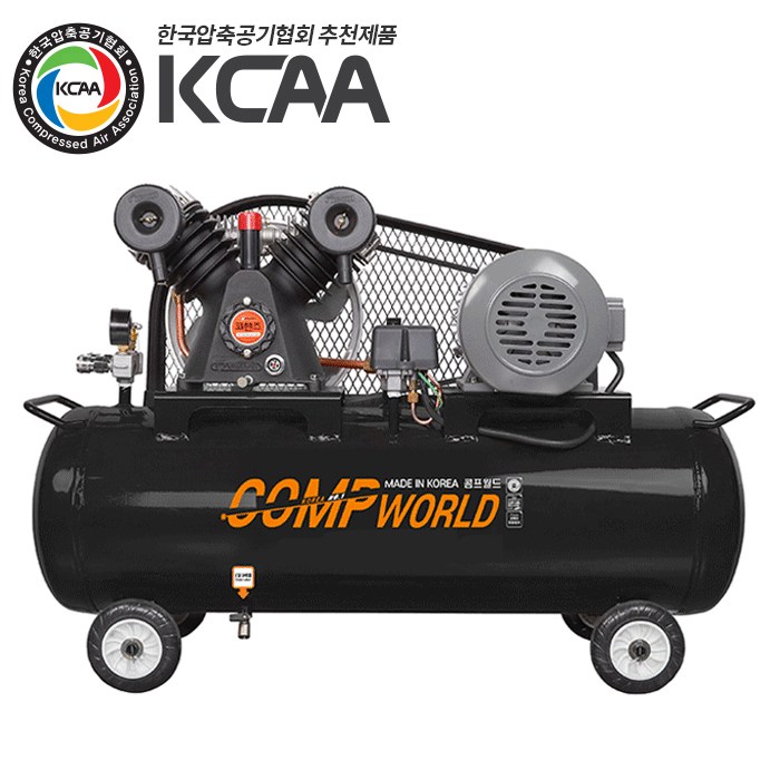 콤프월드 CWK-652S 산업용 콤프레샤 2마력 탱크용량 80리터, 1개 932,400원