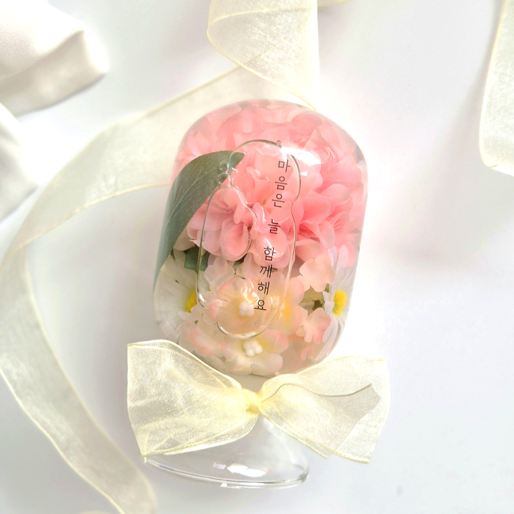 (달빛마녀캔들)DIY상품 조화 플라워4종1택 하바리움 만들기 키트 250ml 17,300원