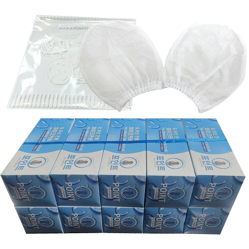 포인트마이크카바 유선 무선마이크겸용 마이크위생커버 마이크덮개 화이트[무지]1000장, 1개 25,000원