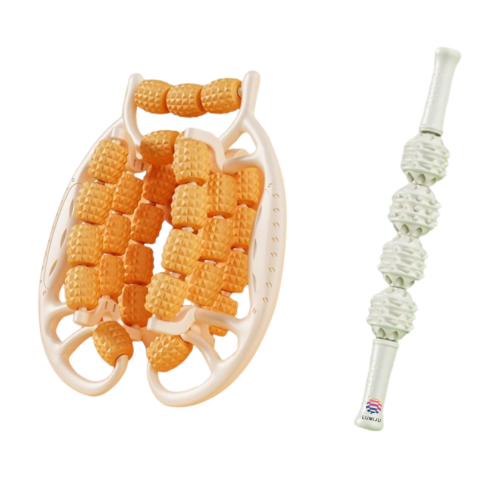 허벅지 마사지기 종아리 다리 안마기 3중 롤러 혈액순환 9,600원