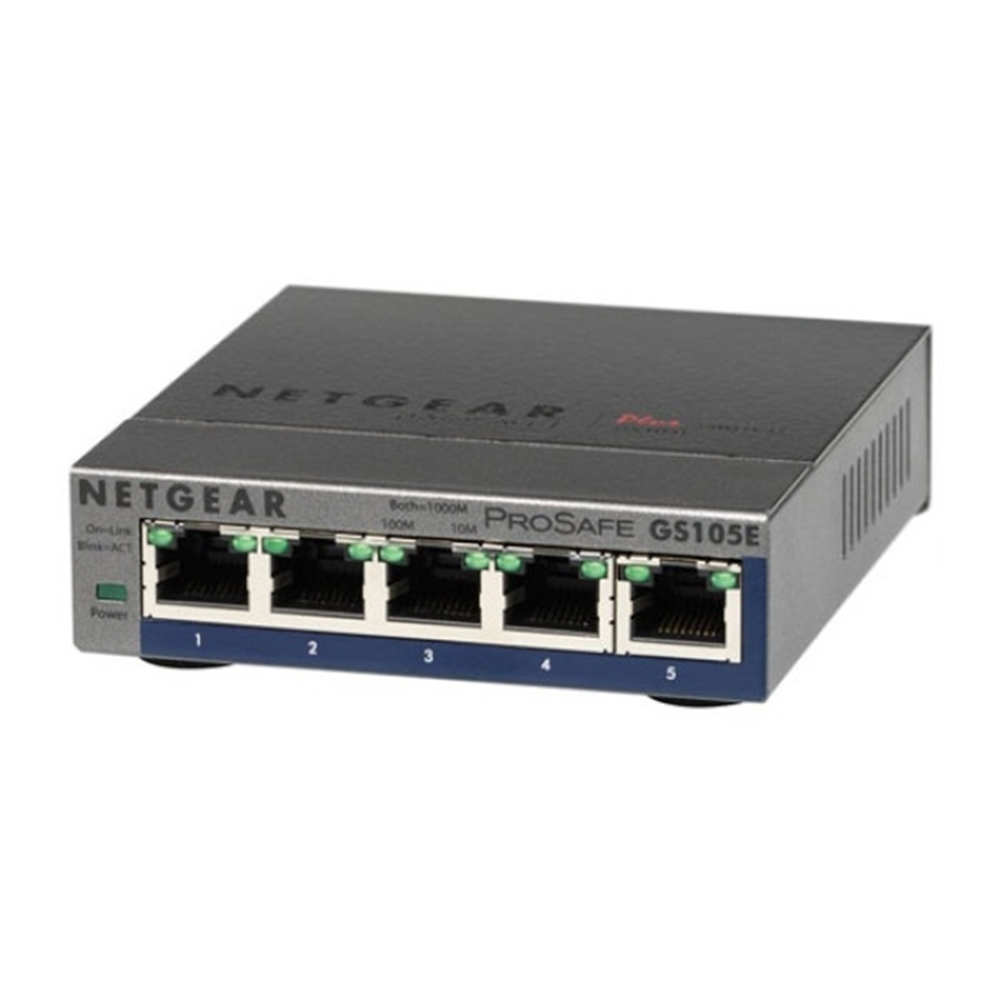 NETGEAR 넷기어 GS105E 기가 5포트 관리형 스위칭허브 65,000원