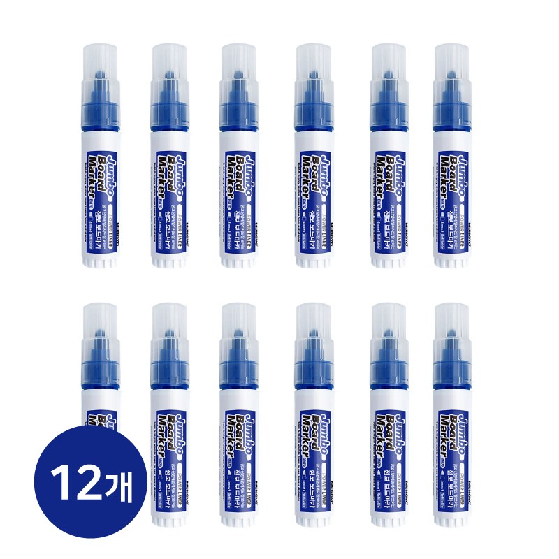 라이크썬데이 두꺼운 점보 보드마카 12P 18,800원