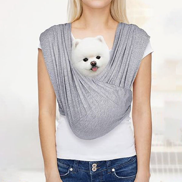 레드퍼피 반려동물 하온 코지 슬링백, 그레이, 1개 25,000원