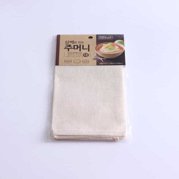 국산 천연 삼베주머니 (대) 30 x 33cm 천연삼베 다시망 육수망 멸치망 국물백 6,180원