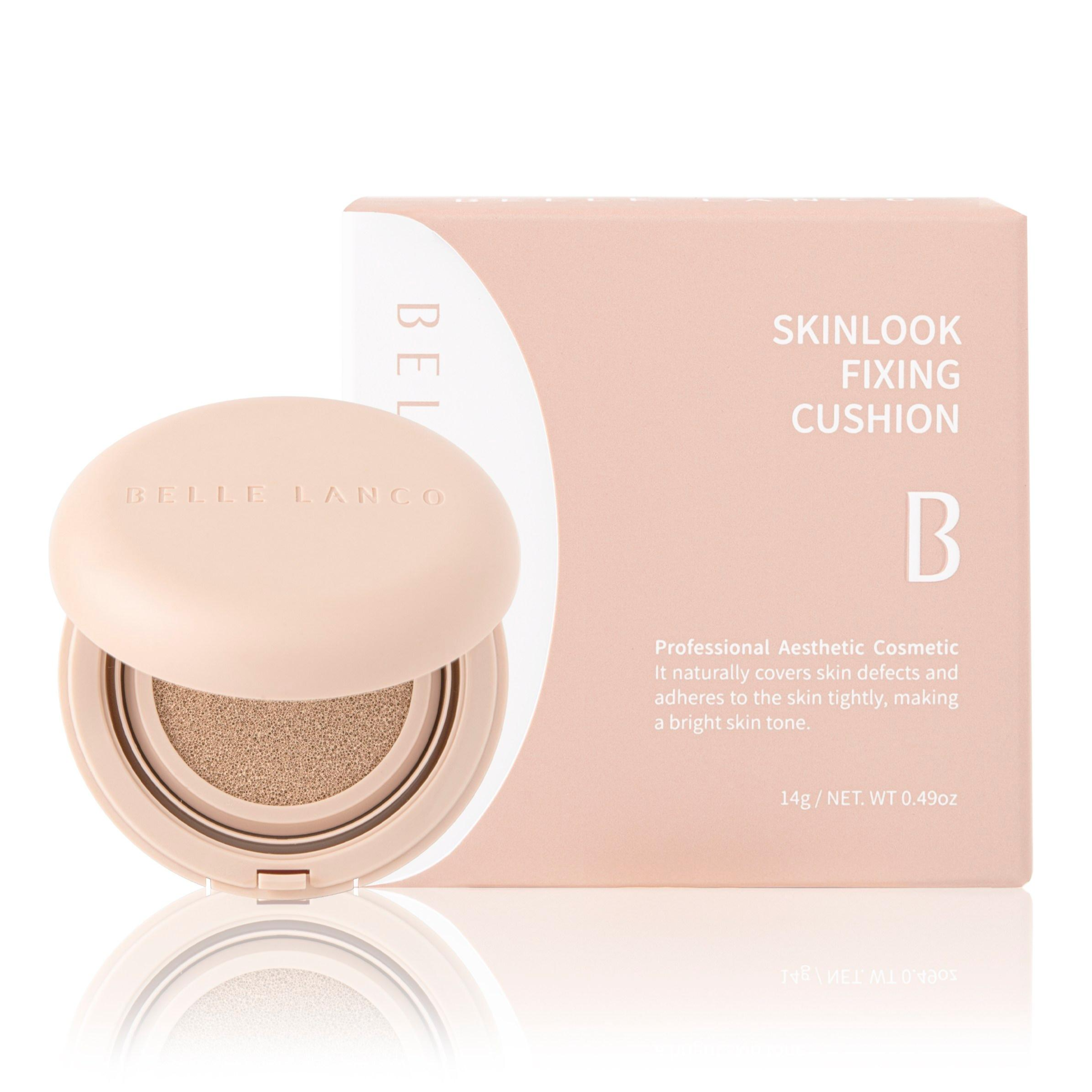 벨르랑코 스킨룩 픽싱 쿠션팩트 21호 1개 (모공 잡티 기미 커버력좋은 광채 글로우 승무원쿠션), 21호 피치, 1개 40,500원