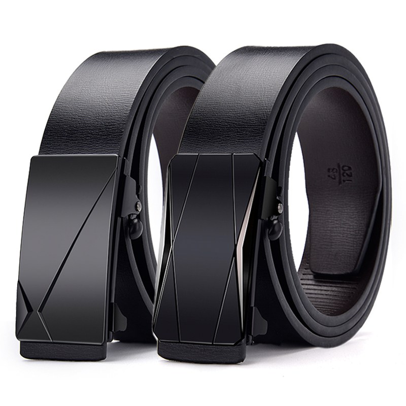 CKIRUV 1+1 남성 고급 가죽 캐주얼 정장 자동 버클 벨트 10,500원