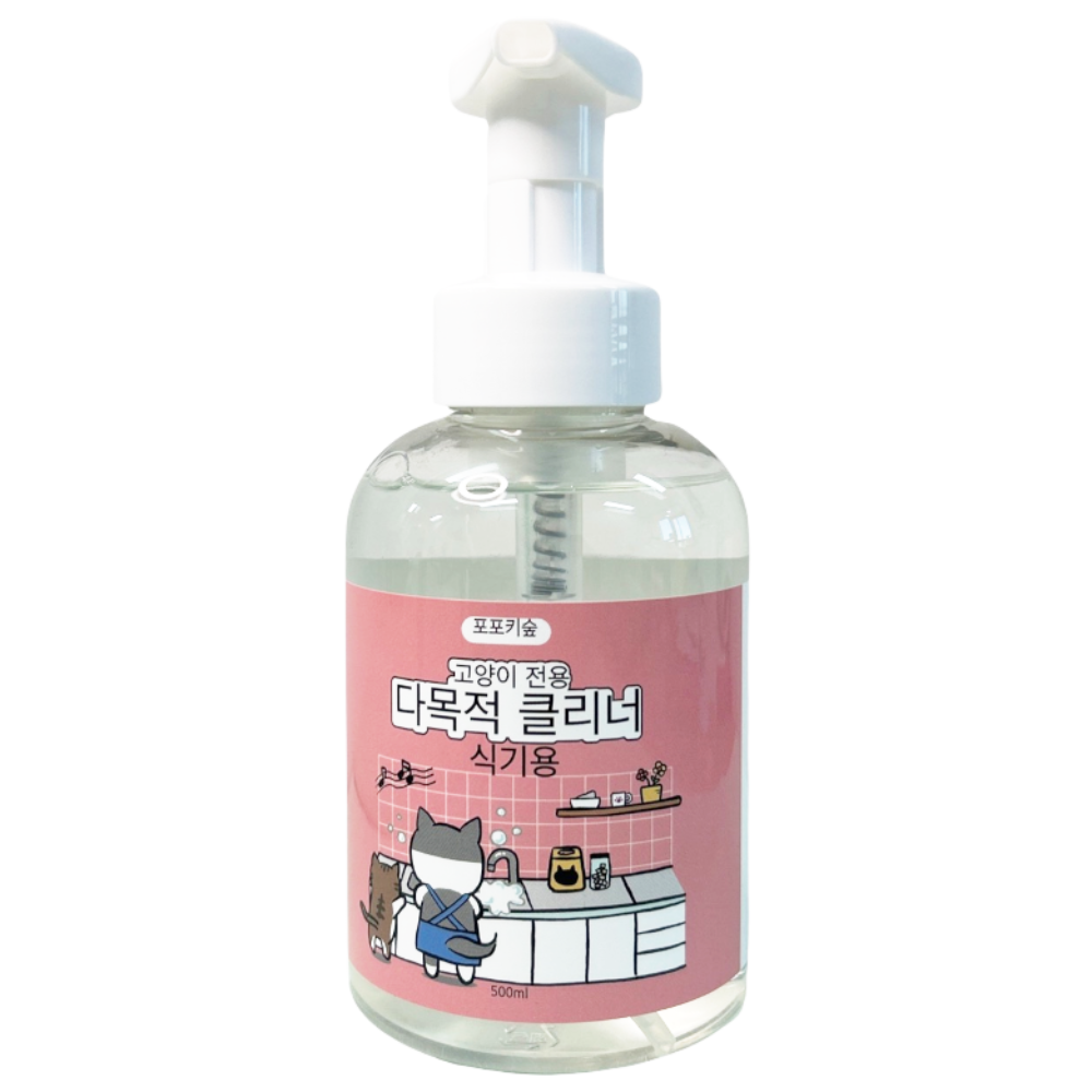 고양이 용품 전용 다목적 클리너 포포키숲, 500ml, 1개 13,000원