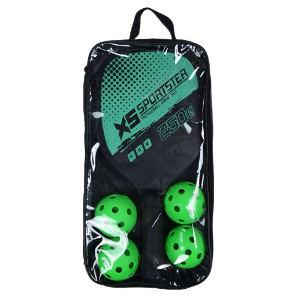 바이비드 입문용 피클볼 라켓 2p + 공 4p 세트, 그린, 1세트 15,700원