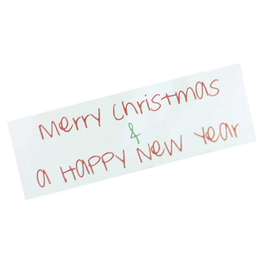이홈베이킹 메리크리스마스 앤 해피뉴이어 스티커 6,300원
