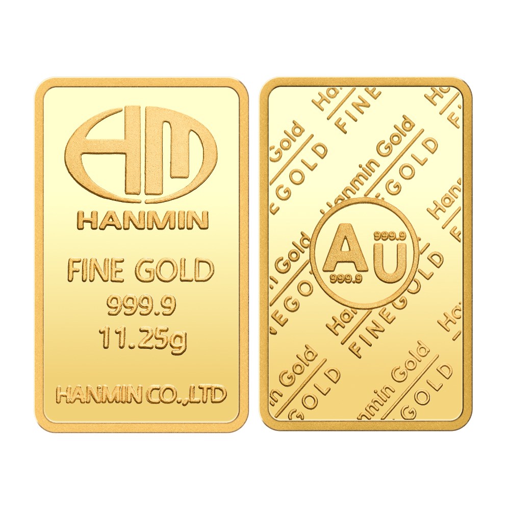 [한민골드한민금거래소]골드바 24K 순금 11.25g 3,039,000원
