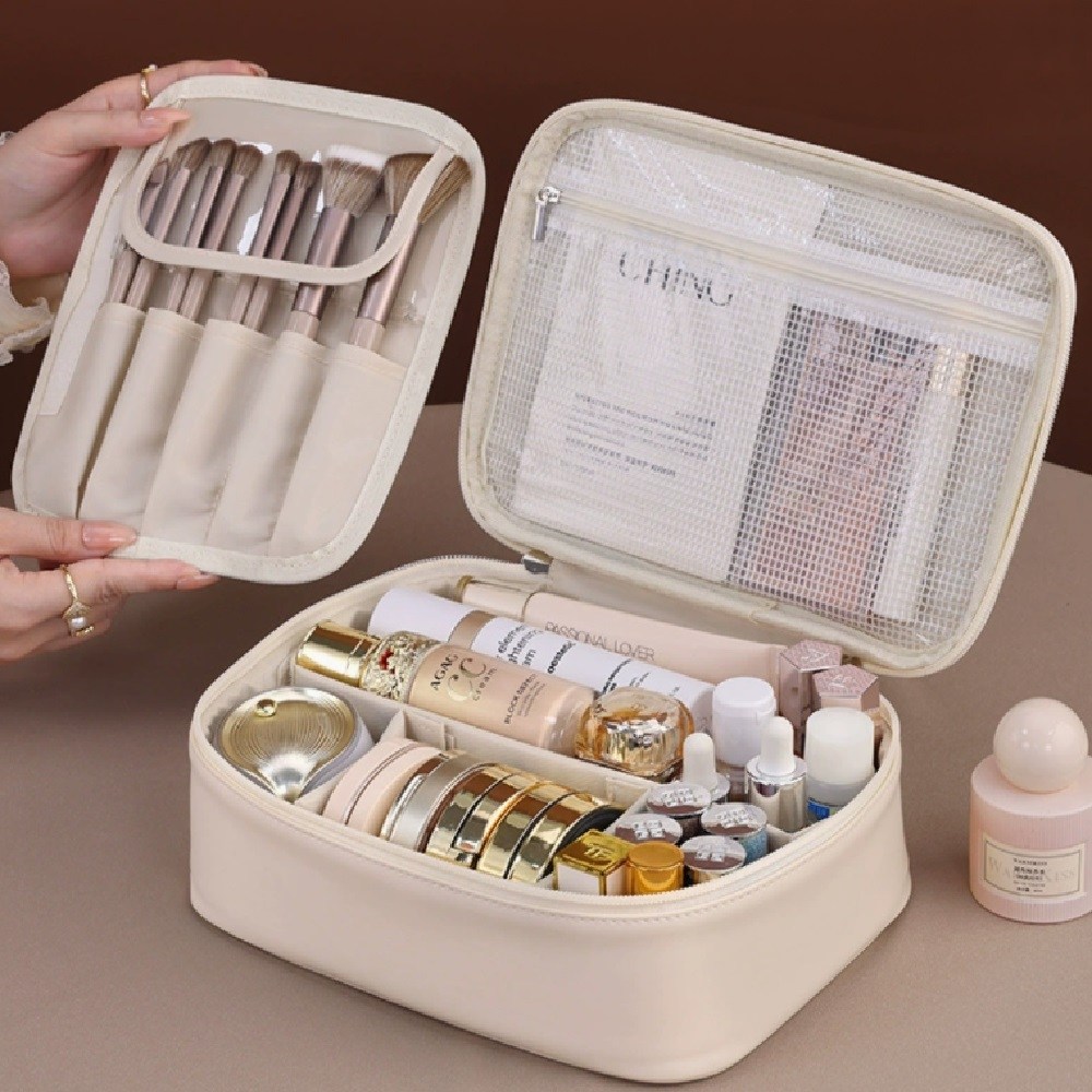 비니오 메이크업 수납 박스 파우치형 휴대용 대용량 케이스 5,000원