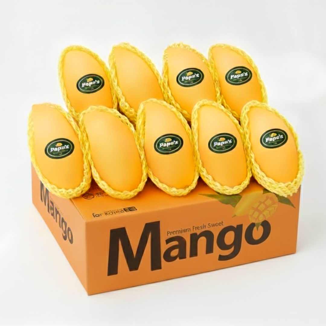 농장을부탁해 프리미엄 망고 초고당도 골드망고 베트남망고 가정용 선물용, 1개, 로얄 고당도 5kg 10-14과 49,500원