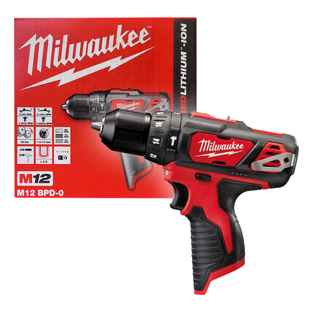 밀워키 M12 BPD 0 충전햄머드릴 12V 본체 베어툴 전동 목공 공구 산업용 가정용 88,000원