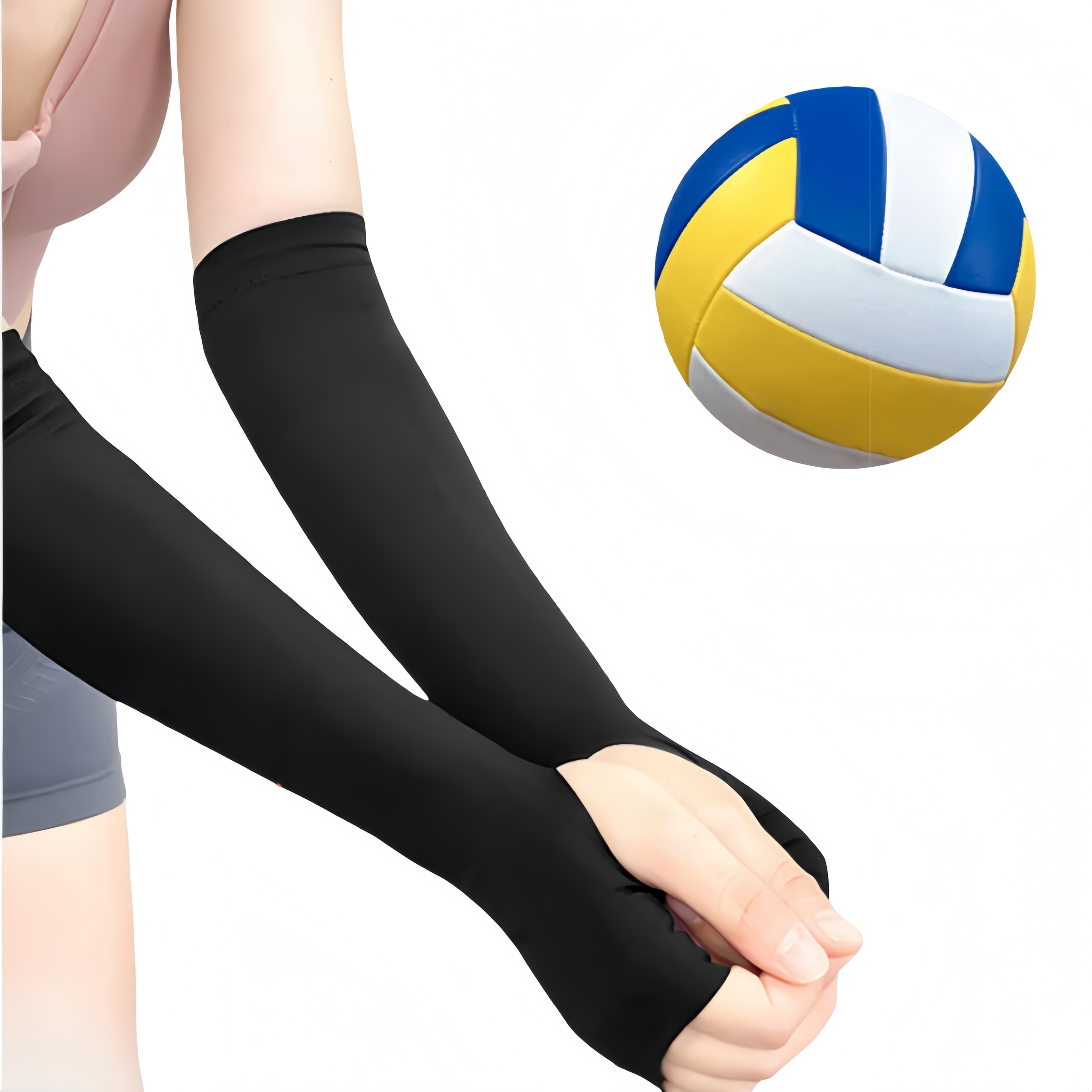 투임스 초경량 통기성 좋은 리시브 초보 배구 팔 보호대 2P 13,900원