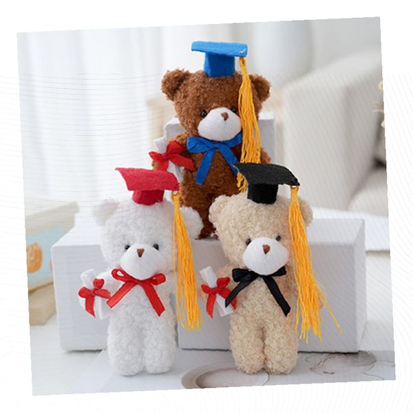 졸업식 축하 선물 학사모 곰돌이 인형 테디베어 단체 기념품 귀여운 키링 4,310원