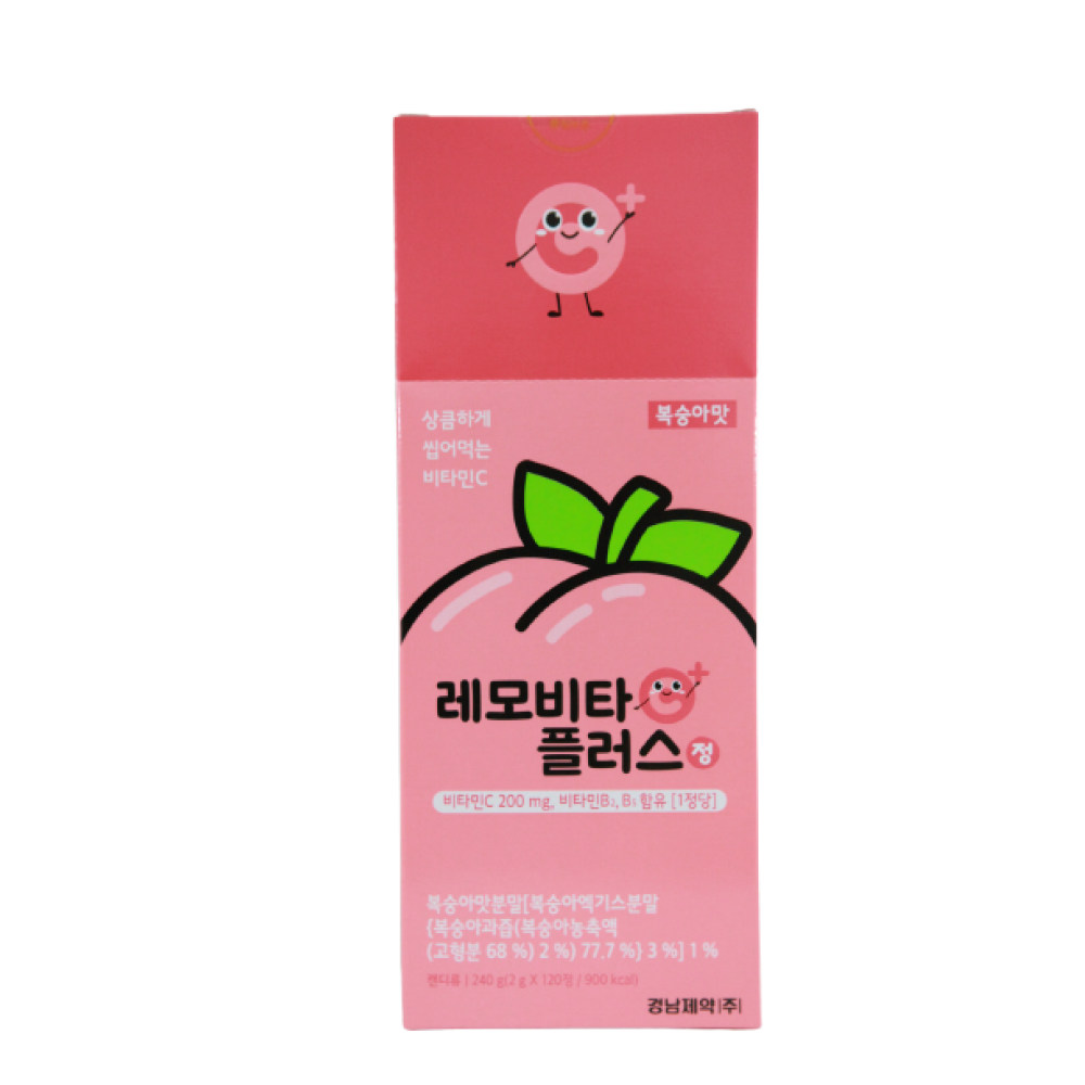 레모비타플러스정 복숭아맛 240g 7,500원