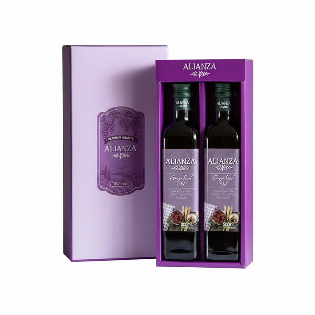 알리안자 2호 선물세트 포도씨유 500ml 2병 오일 34,700원