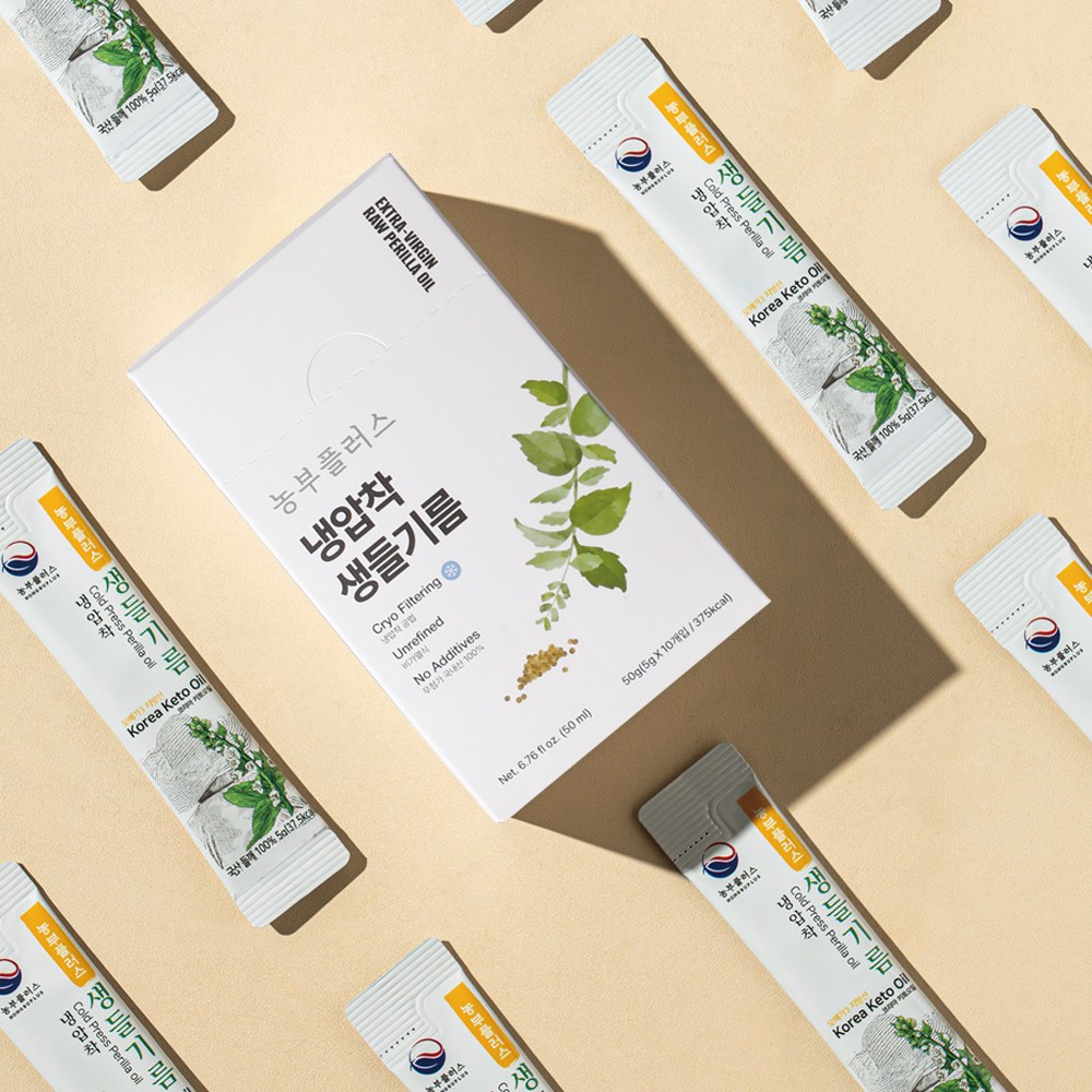 농부플러스 냉압착생들기름 스틱형, 10개, 5g 18,820원