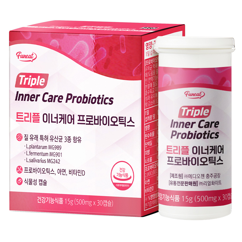 퍼니트 트리플 이너케어 프로바이오틱스 30정 12,600원