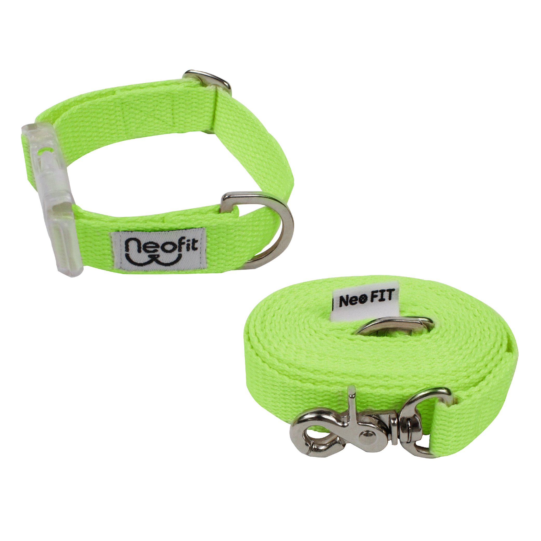 네오핏 강아지 초경량 목줄 세트, 그린, 1세트 22,720원
