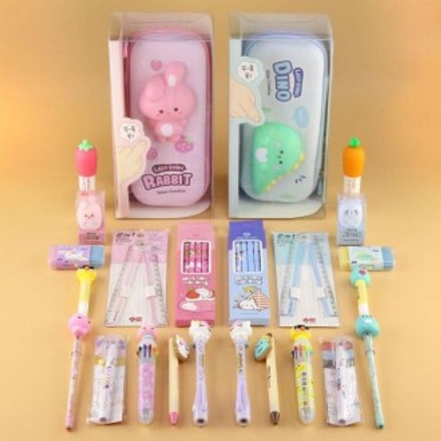 학생 문구세트 스퀴시 학용품세트 필기구 신학기 필통 캐릭터 학교준비물 필기파우치 53987EA 1(ea), 남아용(공룡) 81,600원