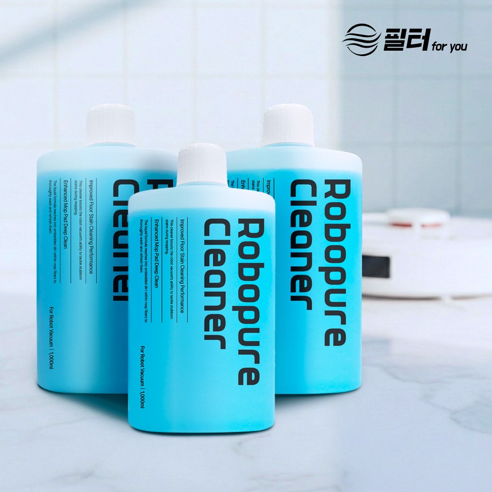 로보락 세제 로봇청소기 클리너 국내산 세정제 로보락전용 로보퓨어 크리너 필터포유 29,400원