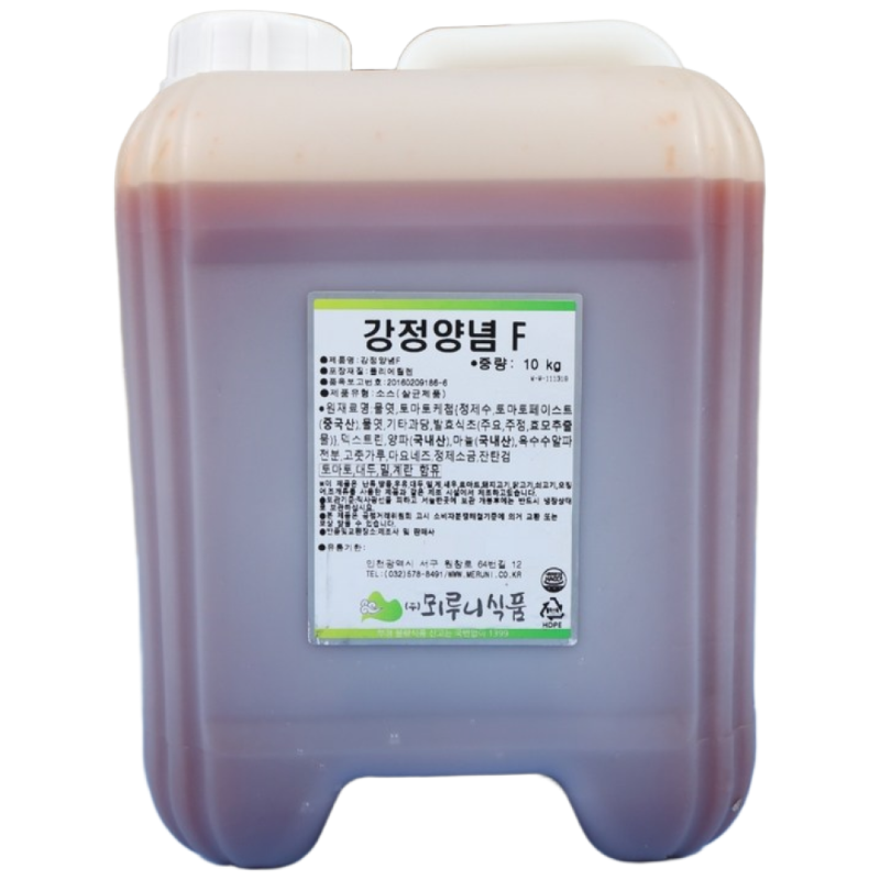 뫼루니식품 닭강정양념 F 10KG, 10kg, 1개 39,100원
