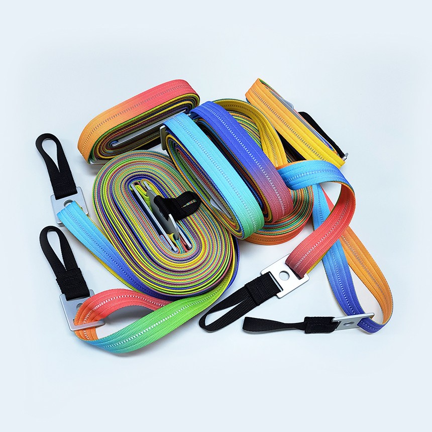 페르니 빛반사 타프 웨빙 스트랩 스트링 멀티끈 메인2P 보조4P 풀세트 레인보우팝 국산 66,000원