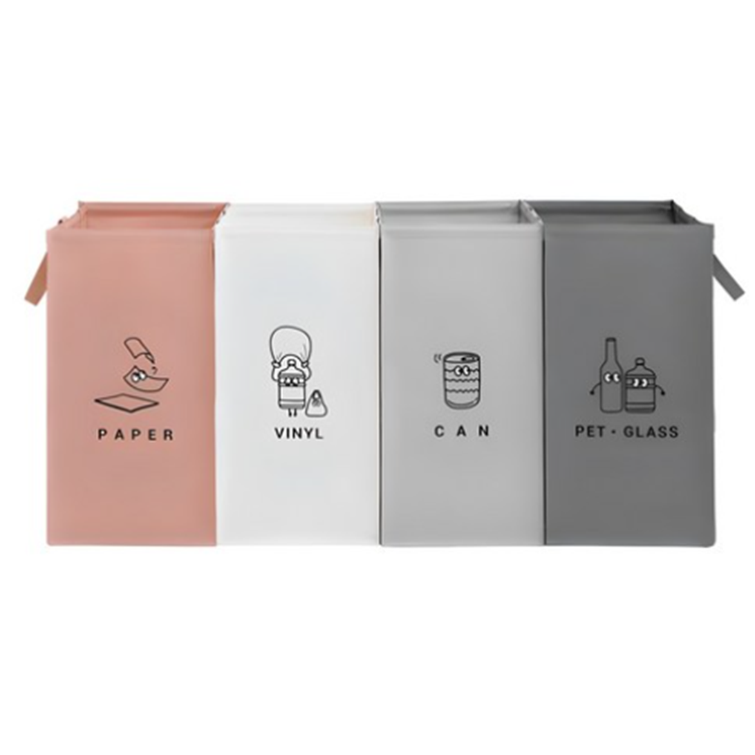 모노블 반전매력 재활용 분리수거함 4종 세트 26,880원