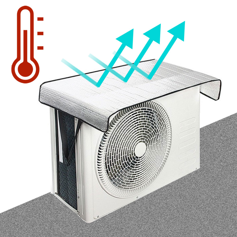 쿠몽 에어컨 실외기덮개 커버 열차단 절전 야외 실외기보호 5,100원